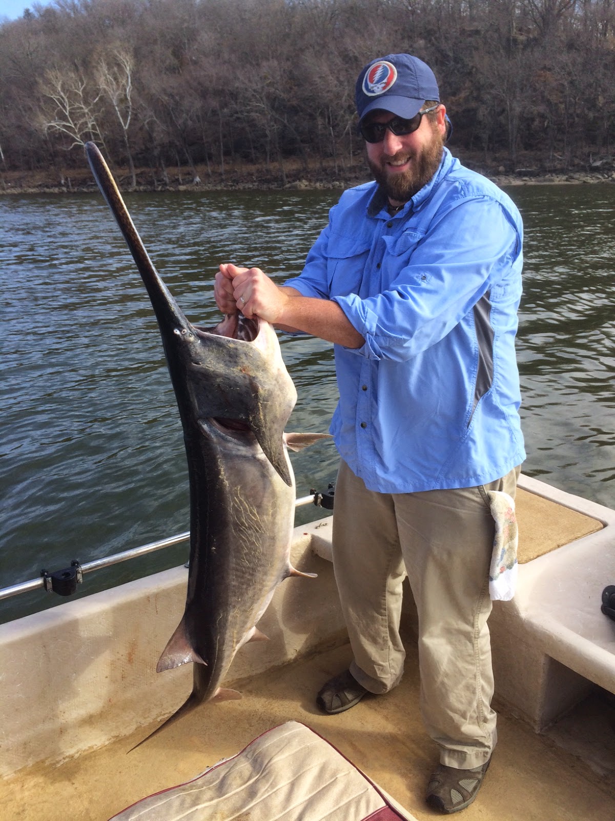 Larry's Hook Line and Sinker Spoonbill 2/8/15 What a Day